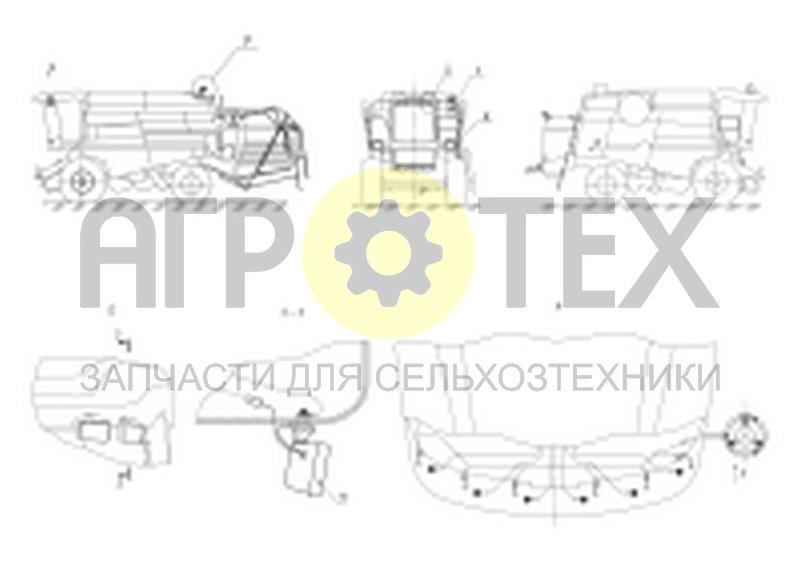 Чертеж Монтаж электрооборудования (101.10.17.000-01)